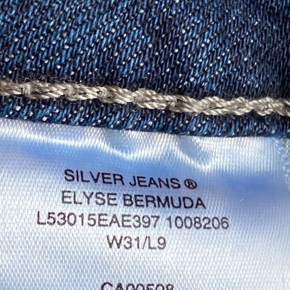 Silver Elyse Bermuda shorts W31 - Picture 8 of 8